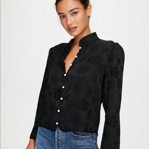 Aritzia Wilfred Baroque Blouse